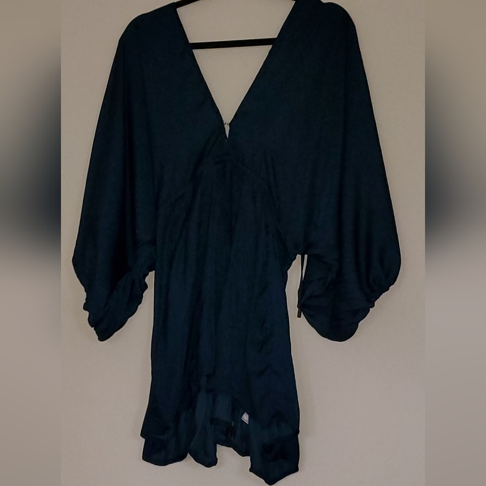 Free People Navy Mini Arzel Dress - Picture 6 of 12